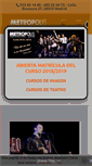 Mobile Screenshot of metropolis-ce.com